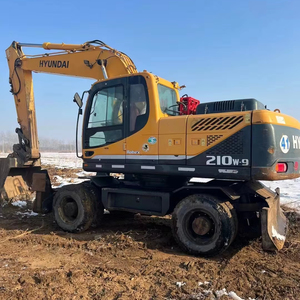 Excavadora HYUNDAI 210W-9 de 21 toneladas, 90% nueva, original, con EPA y CE, usada en agricultura, excavadora HYUNDAI de 21 toneladas - Product Image 1