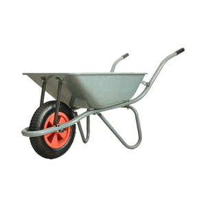 รถเข็นสำหรับงานหนักรถเข็นก่อสร้างถาดชุบสังกะสีแบบ WB5009พร้อมรถเข็นแบบทนทานทำจากเหล็กและพลาสติก - Product Image 3