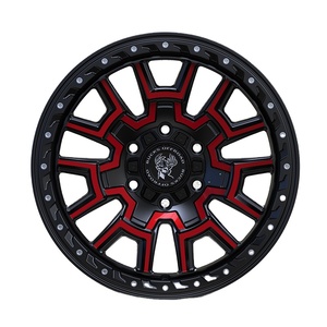 Rines de Aleación Personalizados Estilo Beadlock de 5 y 6 Birlos, 17 y 18 Pulgadas, 6x139.7, 5x127, 4x4, para Vehículos, SUV, Camionetas, Automóviles de Pasajeros, Todoterreno - Product Image 2