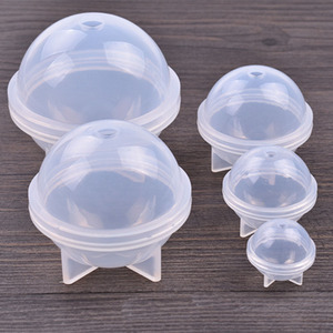 Moule sphérique en résine hémisphère sphérique, 5110mm, boule sphérique, décoration de <span class=keywords><strong>gâteau</strong></span>, résine cristal, colle de Silicone, aromathérapie pour moule 3D - Product Image 1