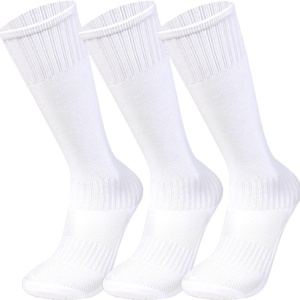 Autumn <b>Knee</b> <b>High</b> Crew Baseball <b>Socks</b> Children Youth Adult Boys Girls Athletic Sport Running Breathable Digital Printing Fleece - Product Image 4