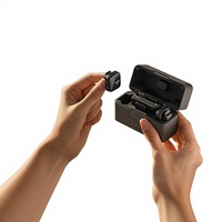 Microphone sans fil DJI Mic Mini Type-C à réduction de bruit, à clipser, pour caméra, streaming en direct, vlog, interview, enregistrement sonore