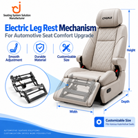 Mécanisme de repose-jambes électrique pour siège de voiture, ensemble inclinable et repose-pieds motorisé pour la mise à niveau des sièges de MPV, de fourgonnette et de bus