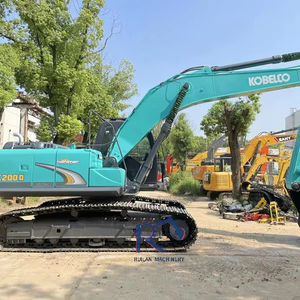 Original 20 Ton Used Kobelco Sk200 Excavator <b>Machinery</b> High Quality for Sale - Product Image 1