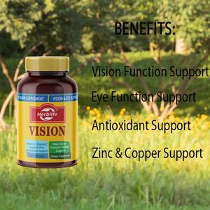 Vitaminas para la Vista con Luteína y Zeaxantina, Zinc y Cobre para el Apoyo de la Visión y la Función Ocular para Adultos, Suplementos Herbales - Product Image 3