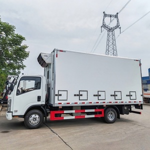 Camión para pollitos ISUZU KV600 4*2, venta directa de fábrica, camión de reparto de pollitos 4x2 de 14,000 unidades, camión refrigerado para ganado - Product Image 5