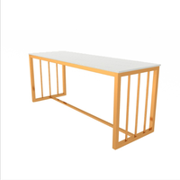 Vente directe d'usine - Ensemble de chaises décoratives en cuir de style européen à dossier haut pour hall d'hôtel et mariages royaux