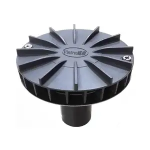 China Supplier Metal Die Casting Siphon Rainwater Funnel siphonic roof rain water drainage system