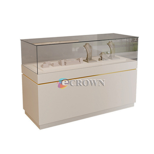 Retail Store Mall Counter Shop Design Treasure Display Retail Shop <strong>Re</strong> Shop Jewelry Display showcase Counter OEM - Product Image 5