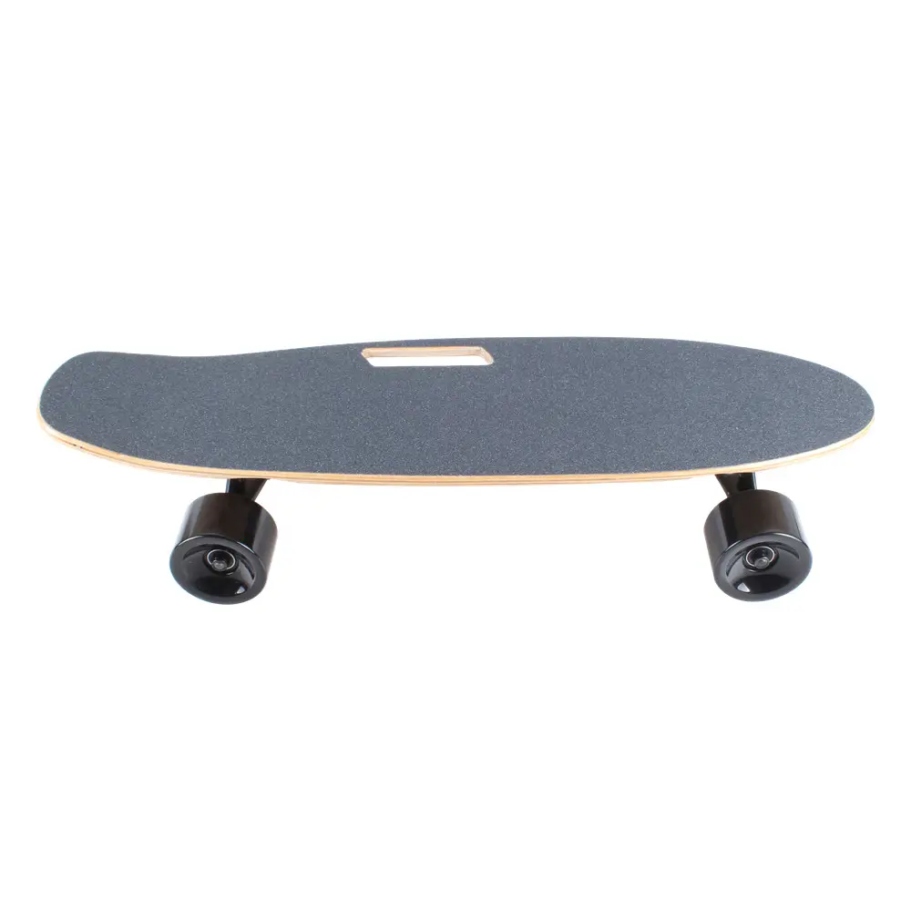 Mini skate elétrico para peixe, skate elétrico com 4 rodas e skate 350w com controle remoto