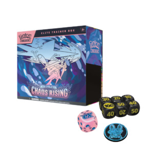 [100% Officiel] Boîte d'entraînement Elite Pokémon PTCG Chaos Rising - ME04 : Cadeau de cartes à collectionner et à échanger Chaos Rising - Product Image 3