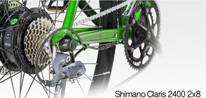 Vélo électrique de <span class=keywords><strong>route</strong></span> 700C en aluminium 24V 250W 8.8AH pour hommes et adultes Vélo électrique géant à vitesse de 20 km/h et portée de 40km - Product Image 4