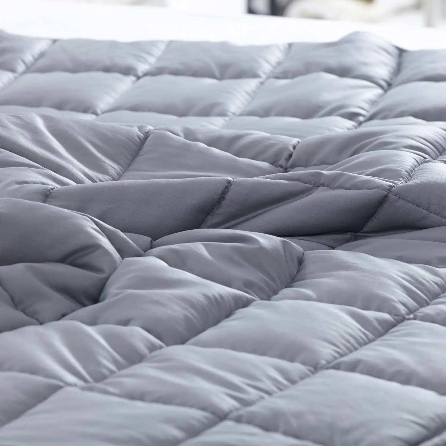 Piccola coperta ponderata meglio dormire coperta pesante 8 kg logo personalizzato coperte ponderate 20 libbre