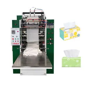 Semi automatic facial tissue machine z fold facial tissue paper machine