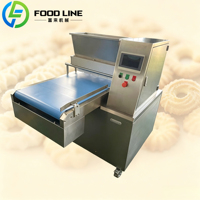 Machine de production automatique de biscuits au gingembre industrielle, machine à former des biscuits pour les petites entreprises
