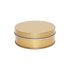 Deep 4 oz Food Grade Aluminum <strong>Tin</strong> Container with Screw Top Lid 1 oz Black Steel Metal <strong>Tin</strong> Can for <strong>Cake</strong> and Cookie <strong>Storage</strong> - Product Image 2