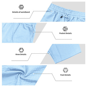 Conjunto de Dos Piezas de Verano para Hombre, Camiseta de Manga Corta y Pantalones Cortos de Corte Regular, Cómodo, Transpirable, Deportivo y de Alta Gama - Product Image 5