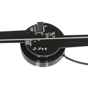 Ventilateur holographique <span class=keywords><strong>3D</strong></span> LED de 42 cm avec Wi-Fi et contrôle par application pour le cinéma à domicile, les jeux, les entreprises et l'éducation - Product Image 3