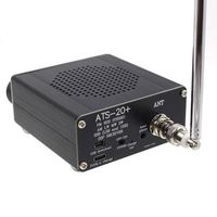 Penerima elektronik ATS-20 + Plus ATS20 V2 SI4732, komponen elektronik penerima DSP SDR untuk FM AM (MW dan SW) dan SSB (LSB dan USB)