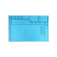 Tapis de réparation magnétique isolant BEST S-180A1, résistant à la chaleur, en silicone, pour la soudure et la maintenance