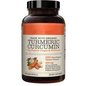 OEM Private Label Organic Herbal Turmeric Curcumin Extract Powder Capsule Premium