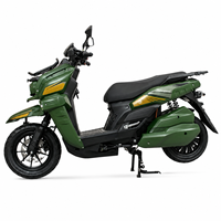 Moto Cruiser Tout-Terrain Robuste en Gros avec Moteur Brushless 72V pour une Vitesse Maximale de 80 km/h