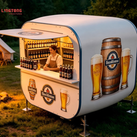 Tente capsule gonflable pour stand de boissons de festival de bière en plein air, idéale pour la vente événementielle