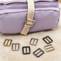 Boucle de ceinture coulissante en alliage Tri Glide pour sac à dos Boucles de sangle d'épaule Accessoire de quincaillerie