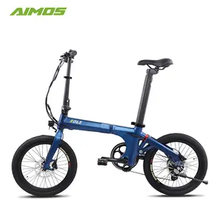 Dropshipping bicicletta elettrica pieghevole in lega di alluminio da 16 pollici 250w e bike pieghevole