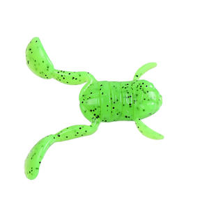Pas cher 5g 10g coloré Silicone grenouille pêche écrevisses TPE souple leurre Whopper Plopper pêche leurre - Product Image 3