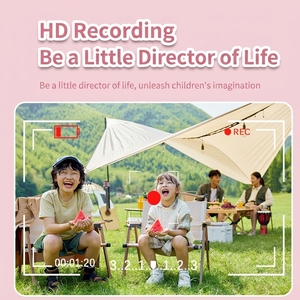 Cámara de Fotos Instantánea para Niños H18 con Impresión a Color, Pantalla a Color de 2.4 Pulgadas, Impresión Térmica, Fotos HD - Product Image 5