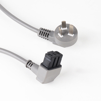 Câble d'alimentation CA certifié CCC à 3 broches, avec fiche mâle IP65 en cuivre pur et connecteur IEC C7 pour chargeur de caméra