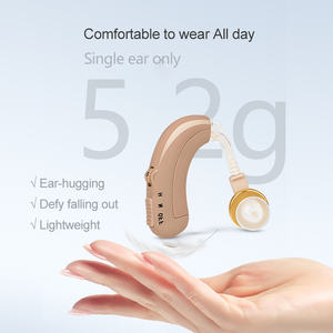 Audífono BTE RIC <span class=keywords><strong>de</strong></span> Venta Libre, Bajo Precio, Fácil Ajuste para Personas Mayores con Problemas Auditivos, Uso Seguro y Cómodo - Product Image 5