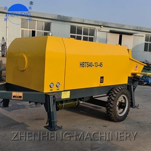 ディーゼルコンクリートトレーラーポンプ 80m3/h 高圧油圧セメント輸送ポンプ 建築工事用 - Product Image 2