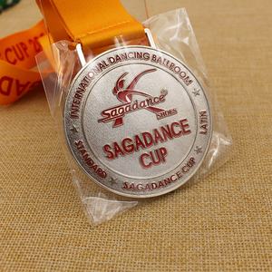 Personnalisé votre conception classique émail danse Match or <span class=keywords><strong>argent</strong></span> Bronze médaille - Product Image 2