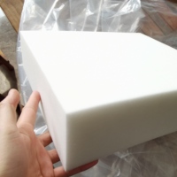 60 55 kg/m3 blanc Mousse de Polyuréthane/PU mousse éponge 1*2.3 mètres Mousse Éponge Usine 80 mm épaisseur D'éponge de Mousse D'unité Centrale De Produit