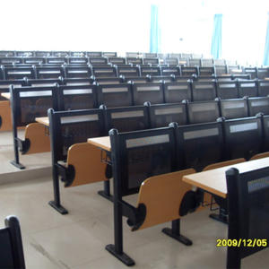 Holz-Stuhl-Hörsaal-Möbel Holzrahmen Klapp Hörsaal Auditorium Stuhl - Product Image 3