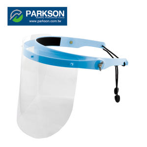 Protector Facial Premium Droplet Precaution, Antirrayas, Transparente, de Polipropileno, con Soporte para la Cabeza, Antirresbaladizo, 0.25mm de Grosor, Visera de Seguridad Protectora FS-833 - Product Image 2