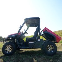 Véhicule utilitaire électrique 10KW 4x4 automatique certifié CEE pour l'aventure en plein air et la location