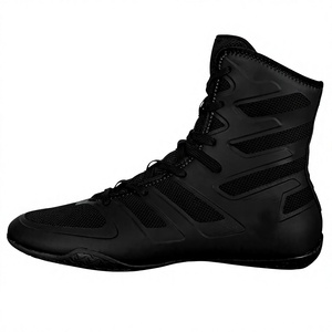Calzado de Boxeo Personalizado, Ligero, de Caña Alta, para Entrenamiento de Combate, con Suela Antideslizante, para Boxeo, MMA, Kickboxing Profesional, Gimnasio y Competencia - Product Image 6
