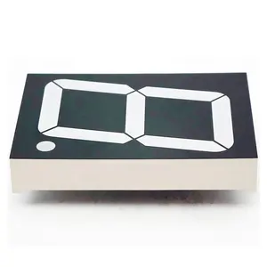 2.3 inch white color single digit 7 segment led display