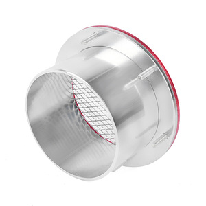 Aluminum Alloy Air Intake Vent <b>Grille</b> 76mm <b>Mesh</b> Cover <b>For</b> Car Modification Red Blue Silver - Product Image 3