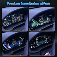 Pantalla Digital para el Tablero E60 E61, Instrumento de Velocidad, CarPlay Inalámbrico para BMW Serie 5 2003-2009