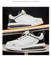 Chaussures de course décontractées pour hommes à lacets, de haute qualité, à motif uni, en maille respirante, légères et tendance
