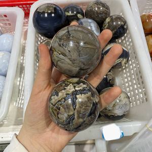 Sphère d'agate <span class=keywords><strong>de</strong></span> volcans en cristal <span class=keywords><strong>de</strong></span> guérison <span class=keywords><strong>de</strong></span> haute qualité naturelle pour la décoration <span class=keywords><strong>de</strong></span> la maison - Product Image 6