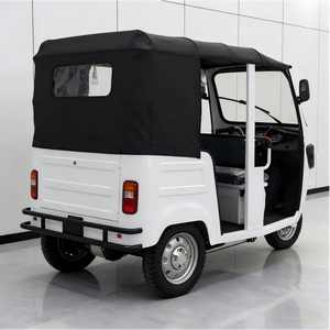 Triciclo Eléctrico de Pasajeros TUK de Cabina Cerrada de Alta Potencia de 1000 W |   Certificado por el DOT con Capacidad de Carga de 400 kg - Product Image 4