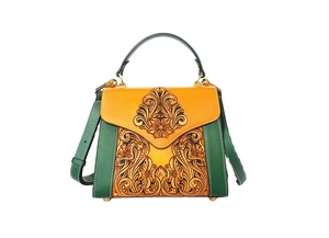 <span class=keywords><strong>2025</strong></span> Mới Nhất Thời Trang Tay Dụng Cụ Da Chính Hãng Ly Hợp Túi Hợp Thời Trang Dây Đeo Vai Phụ Nữ Thiết Kế Phụ Nữ Túi Xách Hoa Bìa - Product Image 3