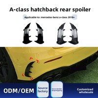 Accessoires de tuning de haute qualité pour Mercedes-Benz Classe A W177 Hatchback A180 A200 A220 2018+ : Lame d'air arrière et feu antibrouillard à visser