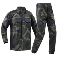 Ensemble uniforme tactique camouflage malaisien personnalisé pour les services de sécurité nationale – Veste et pantalon respirants, antistatiques et indéchirables