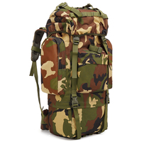 Échantillon gratuit chasse randonnée sac étanche durable Camo sac à dos grande capacité sac à dos tactique 65L 80L